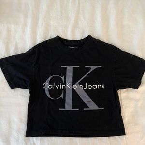 Calvin Klein cropped T-shirt